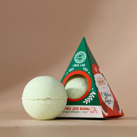 Bombing for the bath Ural Lab, 120 g, the aroma of gingerbread, New Year-1