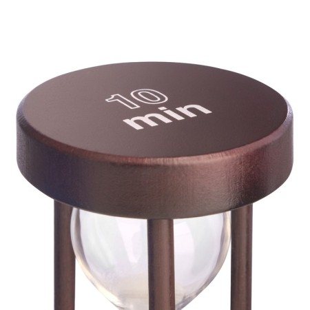 Sanding clock "role", for 10 minutes, 15.5 x 8 cm, white-2