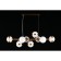 Suspended chandelier NIKA E27 360W