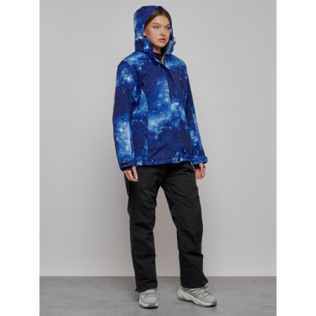 Ski suit, size 54, dark blue color-6