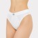 Panties female Braziliana, white color, size 50 (xl)