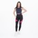 Female leggings, black color, size 46