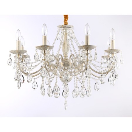 Crystal chandelier Ambrella Light, Classic, TR4945, 8HE14, white color, gold-4