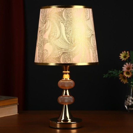 Table lamp 58078/1 E27 40W gold 25x25x40.5cm Risalux-1