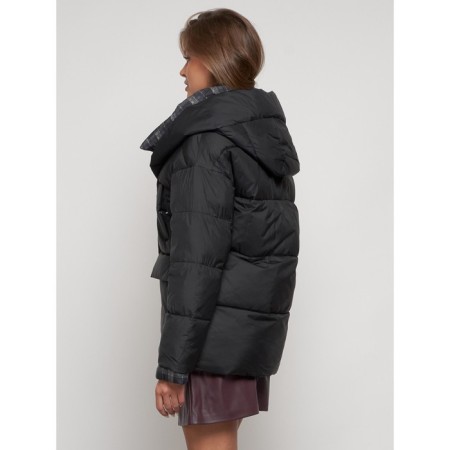 Winter jacket, size 46, black color-4