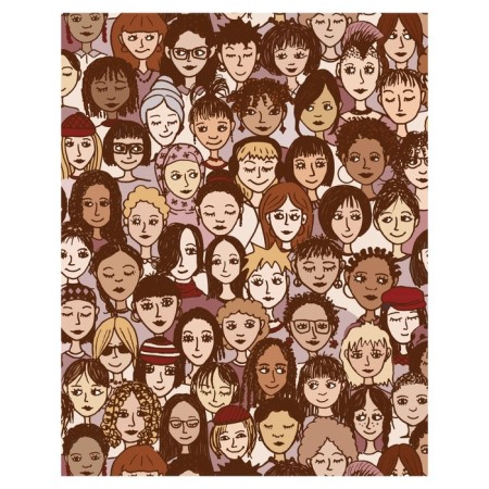 Pillow Golk "Female diversity, decorative, size 16x45 cm-1