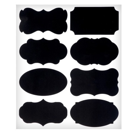 The stickers are waterproof, a set of sheets is 5 pcs., Cretaceous marker, size 1 stickers - 87 × 50 mm-3