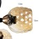 Svetogor chandelier "Love" 5x60W E27 Black 53x53x23cm