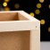 Gift box "Banderah" Wooden with nails and rope 20 × 16 × 15 cm