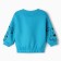 Sweatshirt for a boy, turquoise color, height 104 cm