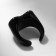 Ring "Haw", black-pink color, dimensionless