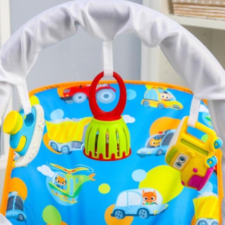 Shakelong - rocking chair for newborns "transport", game arc, toys mix-3