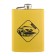 Flaw for alcohol "Best Driver", stainless steel, gift, 240 ml, 8 oz