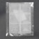 Organizer, 9 × 6 × 1.8 cm, 6 departments, color transparent color