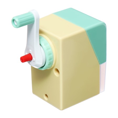 Mechanical sharpener with container classic yellow-4