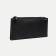 Male purse on a magnet, external pocket, black color