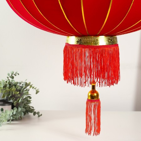 Souvenir textiles, metal "Chinese flashlight" 71*17cm-2