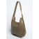 Sobo bag female, natural suede, ludor beige, 37x11x28 cm