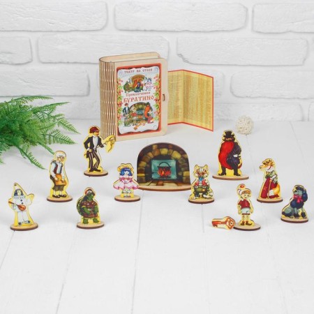 Theater on the table "Adventures of Pinocchio"