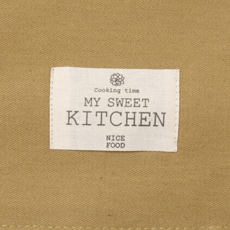 Ethel towel Kitchen 40x70 cm, centered in brown, 100% HL, sarzha 220 g/m2-2