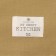 Ethel towel Kitchen 40x70 cm, centered in brown, 100% HL, sarzha 220 g/m2