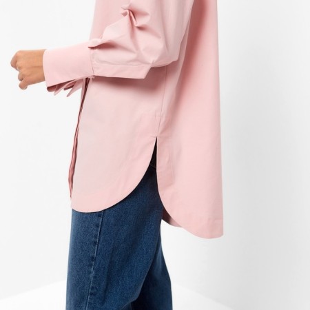Women's shirt Minaku: Casual Collection Pink color, pr 48-4