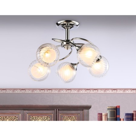 Suspended chandelier Ambrella Light, Traditional, TR3198, 5HE27, Color Chrome-4