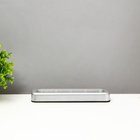 Night Pushlite "Martin" 5XLED 3AAA chrome 4.5x2.5x17cm Risalux-3