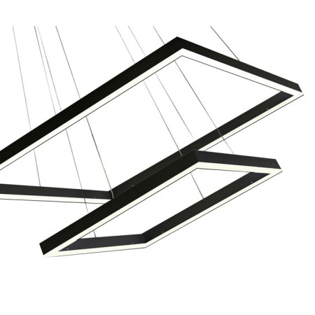 Suspension "Altis", size 60+40x200 cm, 60W, LED, 4000K-1