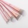 Set "since March 8": makeup brushes 5 pcs, a brush for washing, a towel