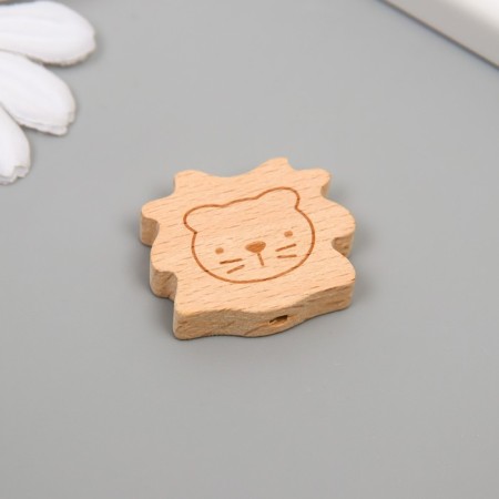 Busina for creativity tree "Lion" 3.1x2.6 cm-1