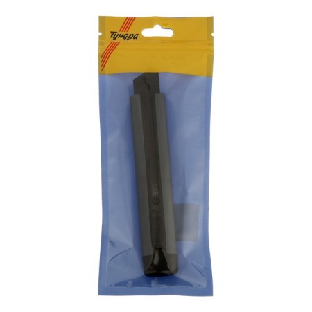 Tundra knife, ABS plastic housing, metal guide, SK-5 blade, 18 mm, mix-13