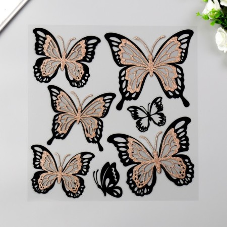 Room Decor multilayer stickers "Blobo with sparkles" 30x32 cm-2