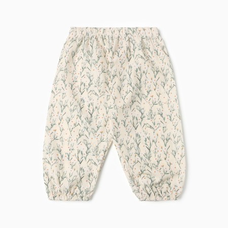Pants children's minku "chamomile", white color, height 68-74 cm