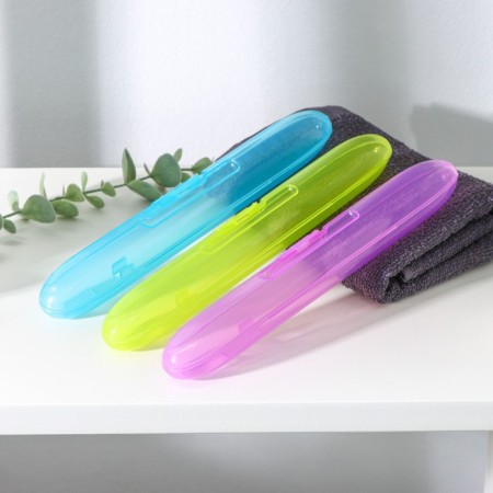 Case for dental brush, 21 × 3.1 cm, color mix-7