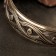 Narrow “Eye” bracelet, brass