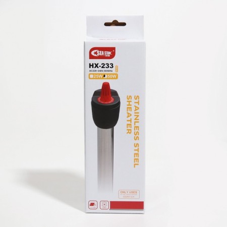 SEA Star HX-233 metallic heater, 50 watts, with a thermostat-5