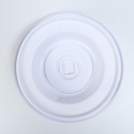 The rotating cake stand “I cook with love”, D = 27.5, white color-2