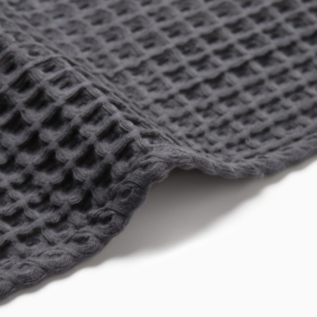 Wafer Boin Boho Boho Boil towel 45*90 cm, col. dark gray, 100% HL-4