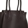Bag Women's Tout, on lightning, dark brown color