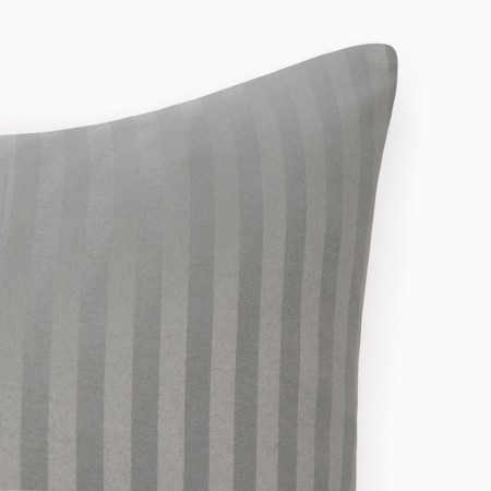 Pillowcase Lovelife Gray Line 50*70 cm, 100% polyester, strip-satin, 100 g/m2-1