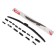 Fenox wiper brush, 28 "/700 mm, hybrid, mounts 15 in 1, WB70240