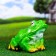 Garden Figure "Athlet" Yellow-green, 20x26cm