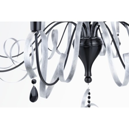 Maytoni ARM010-08-R chandelier, E14, 8x40 W, 1000x1000x1070 mm, black, chrome-4