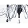 Maytoni ARM010-08-R chandelier, E14, 8x40 W, 1000x1000x1070 mm, black, chrome