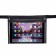 Siger tablet holder, between car seats, PVC, transparent