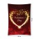 Decorative panel with photo printing "Glorification of the heart", vertical, size 150x200 cm
