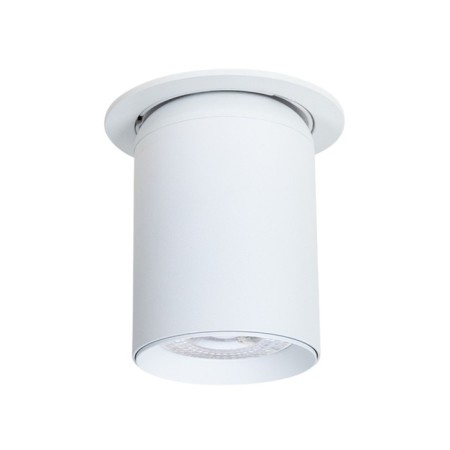 Pointed-built lamp Arte Lamp Situla A3731PL-1WH, GU10, 35 W, 6x10x10 cm, white-1