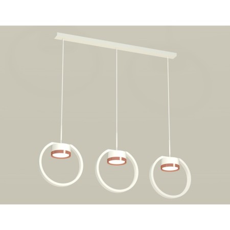 Ambrella Light, Traditional Diy, XB9106104, 3XGX53, white sand color, pink polished gold.