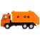 Metal truck "KAMAZ. Garbage truck ", 1:54, inertial, orange color